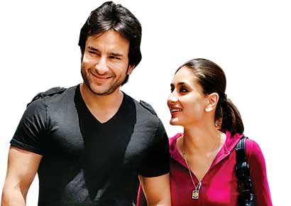 A London affair for Saif Ali Khan and Kareena Kapoor